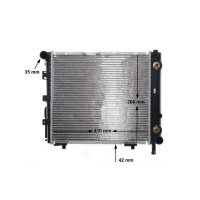 MAHLE CR 256 000S Kühler, Motorkühlung