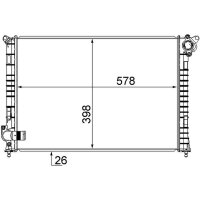 MAHLE CR 983 000S Kühler, Motorkühlung