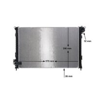 MAHLE CR 983 000S Kühler, Motorkühlung