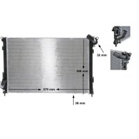 MAHLE CR 984 000S Kühler, Motorkühlung