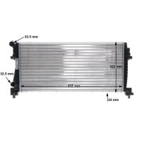 MAHLE CR 2057 000S Kühler, Motorkühlung
