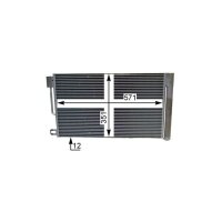 MAHLE AC 367 000P Kondensator, Klimaanlage