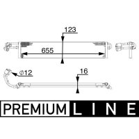 MAHLE CLC 71 000P Ölkühler, Automatikgetriebe