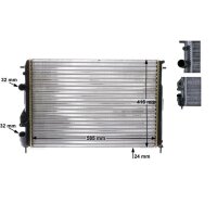 MAHLE CR 493 000S Kühler, Motorkühlung