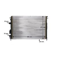 MAHLE CR 493 000S Kühler, Motorkühlung