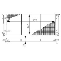 MAHLE CR 414 000S Kühler, Motorkühlung