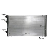 MAHLE CR 401 000S Kühler, Motorkühlung