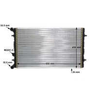 MAHLE CR 368 001S Kühler, Motorkühlung