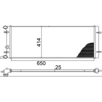 MAHLE CR 368 001S Kühler, Motorkühlung