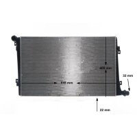 MAHLE CR 1203 000S Kühler, Motorkühlung