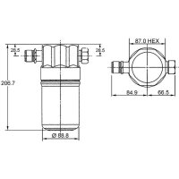 MAHLE AD 36 000S Trockner, Klimaanlage