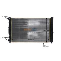 MAHLE CR 647 000S Kühler, Motorkühlung