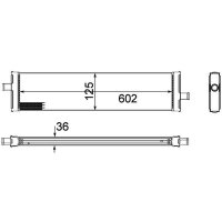 MAHLE CR 1185 000P Kühler, Motorkühlung