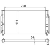 MAHLE CR 1533 000S Kühler, Motorkühlung