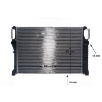 MAHLE CR 37 000S Kühler, Motorkühlung