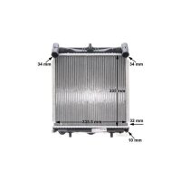 MAHLE CR 370 000S Kühler, Motorkühlung