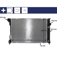 MAHLE CR 1176 000S Kühler, Motorkühlung