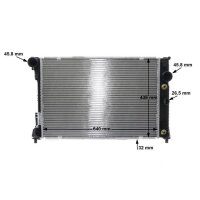 MAHLE CR 1176 000S Kühler, Motorkühlung