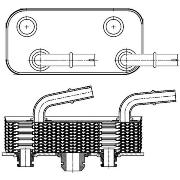 MAHLE CLC 180 000S Ölkühler, Automatikgetriebe