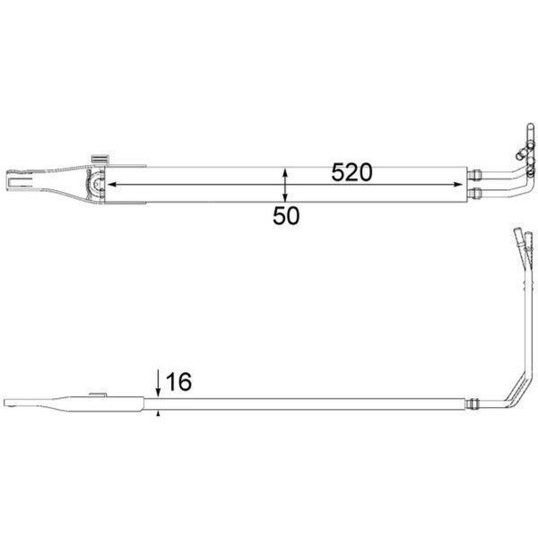 MAHLE CLC 10 000P Ölkühler, Lenkung