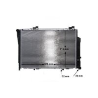 MAHLE CR 270 000S Kühler, Motorkühlung