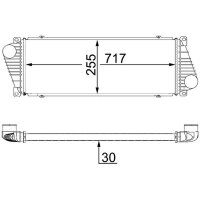 MAHLE CI 18 000S Ladeluftkühler