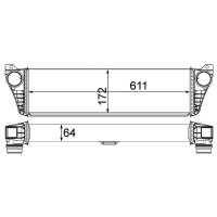 MAHLE CI 150 000P Ladeluftkühler