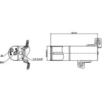 MAHLE AD 90 000S Trockner, Klimaanlage