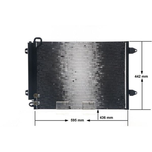 MAHLE AC 666 000S Kondensator, Klimaanlage
