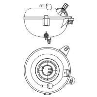 MAHLE CRT 21 000S Ausgleichsbehälter, Kühlmittel