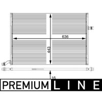 MAHLE CIR 25 000P Niedertemperaturkühler, Ladeluftkühler