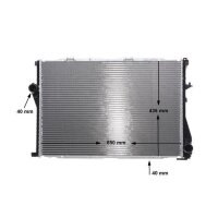 MAHLE CR 295 000S Kühler, Motorkühlung