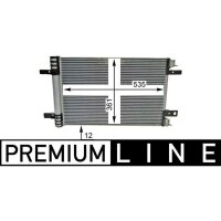 MAHLE AC 886 000P Kondensator, Klimaanlage