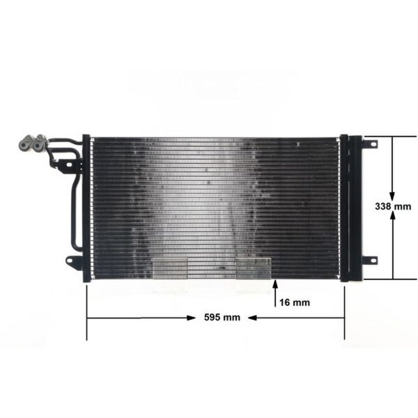 MAHLE AC 566 000S Kondensator, Klimaanlage