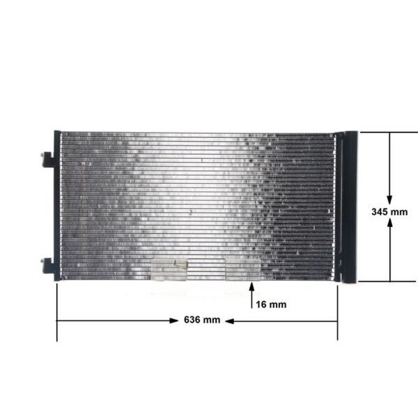 MAHLE AC 751 000S Kondensator, Klimaanlage