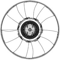MAHLE CFF 501 000P Lüfter, Motorkühlung