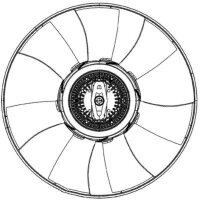MAHLE CFF 493 000P Lüfter, Motorkühlung