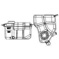 MAHLE CRT 133 000S Ausgleichsbehälter, Kühlmittel