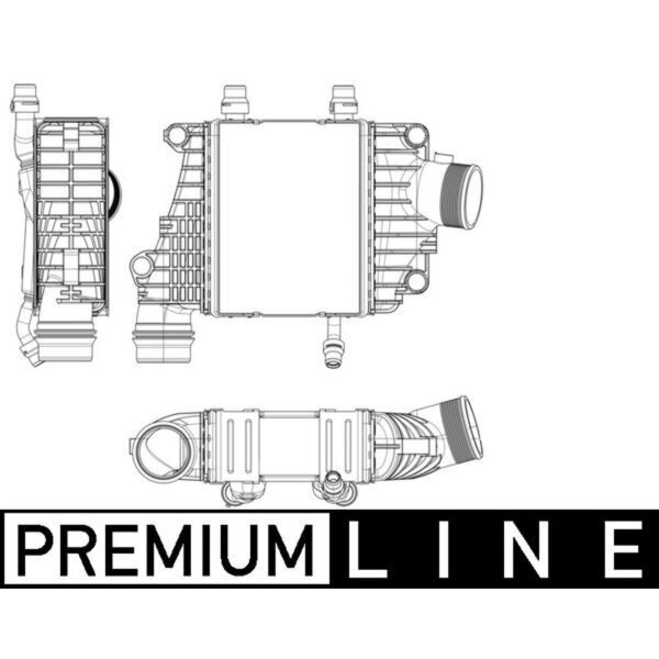 MAHLE CI 410 000P Ladeluftkühler