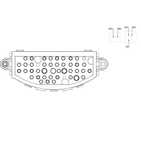 MAHLE ABR 22 000S Regler, Innenraumgebläse
