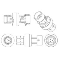 MAHLE ASE 4 000P Druckschalter, Klimaanlage