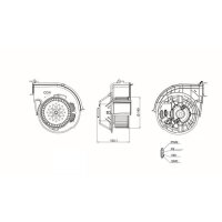 MAHLE AB 83 000S Innenraumgebläse