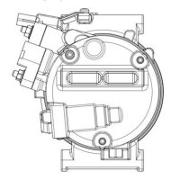 MAHLE ACP 637 000P Kompressor, Klimaanlage