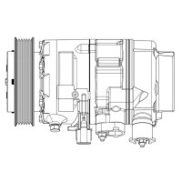 MAHLE ACP 637 000P Kompressor, Klimaanlage