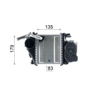 MAHLE CI 218 000P Ladeluftkühler