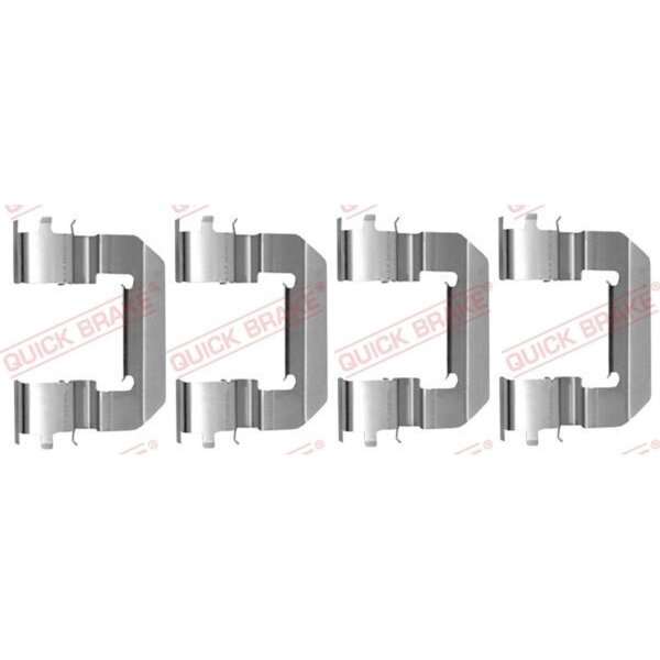 QUICK BRAKE 109-0014 Zubehörsatz, Scheibenbremsbelag