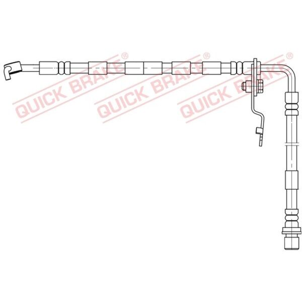 QUICK BRAKE 50.893 Bremsschlauch
