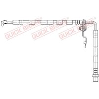 QUICK BRAKE 50.893 Bremsschlauch