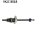 SKF VKJC 8018 Antriebswelle