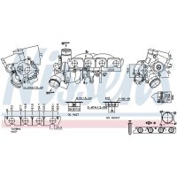 NISSENS 93196 Lader, Aufladung